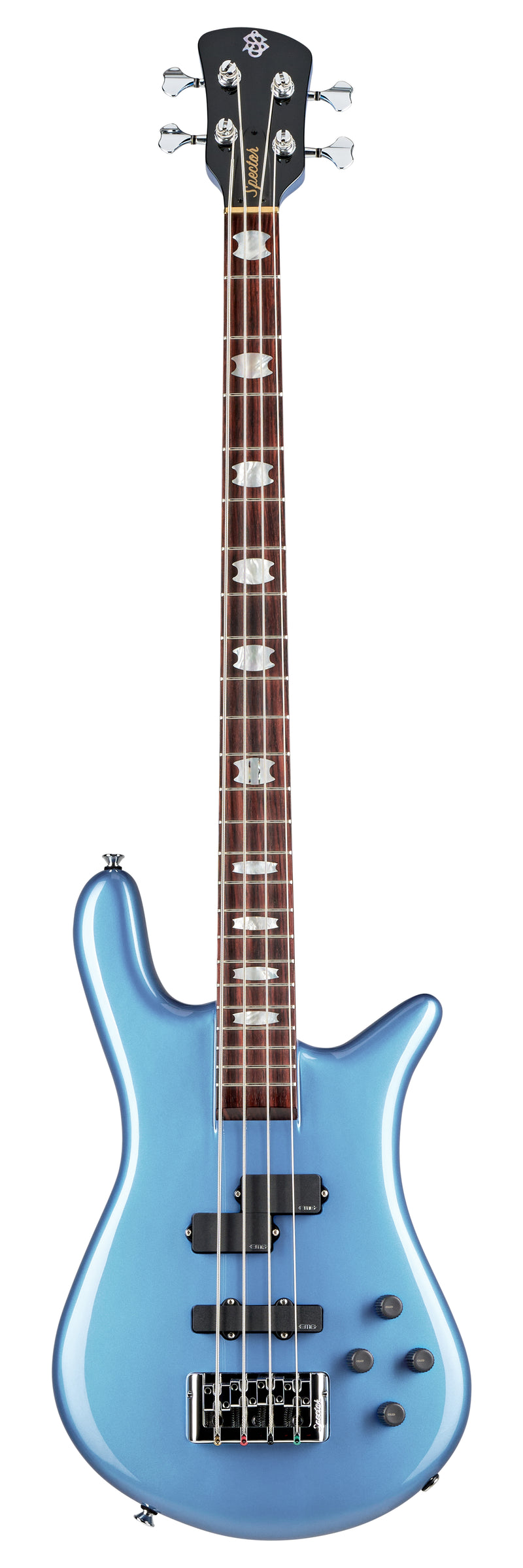 Spector EURO 4 CLASSIC Guitare basse 4 cordes (bleu métallisé brillant)