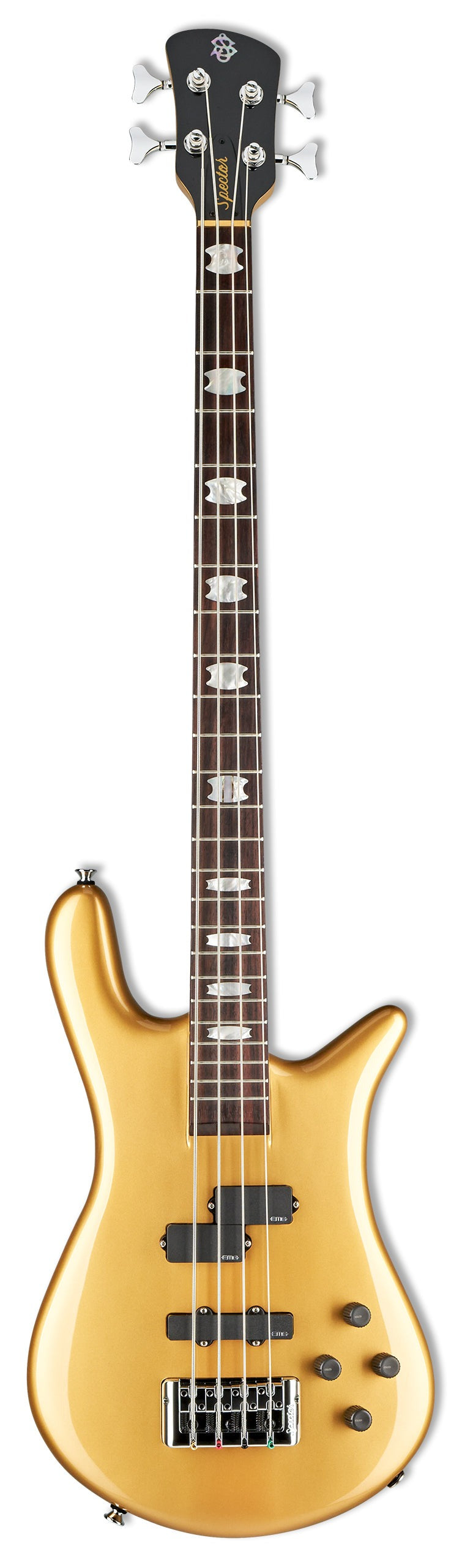 Spector EURO 4 CLASSIC 4-String  Bass Guitar (Metallic Gold Gloss)