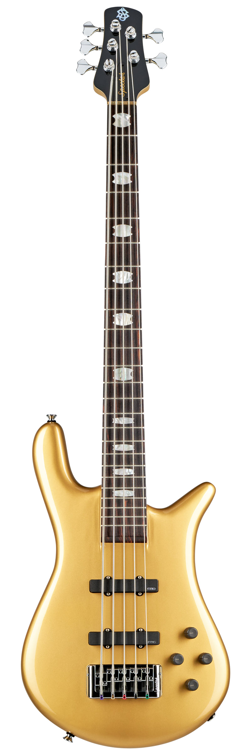 Spector EURO 5 CLASSIC 5-String Bass Guitar (Metallic Gold Gloss)