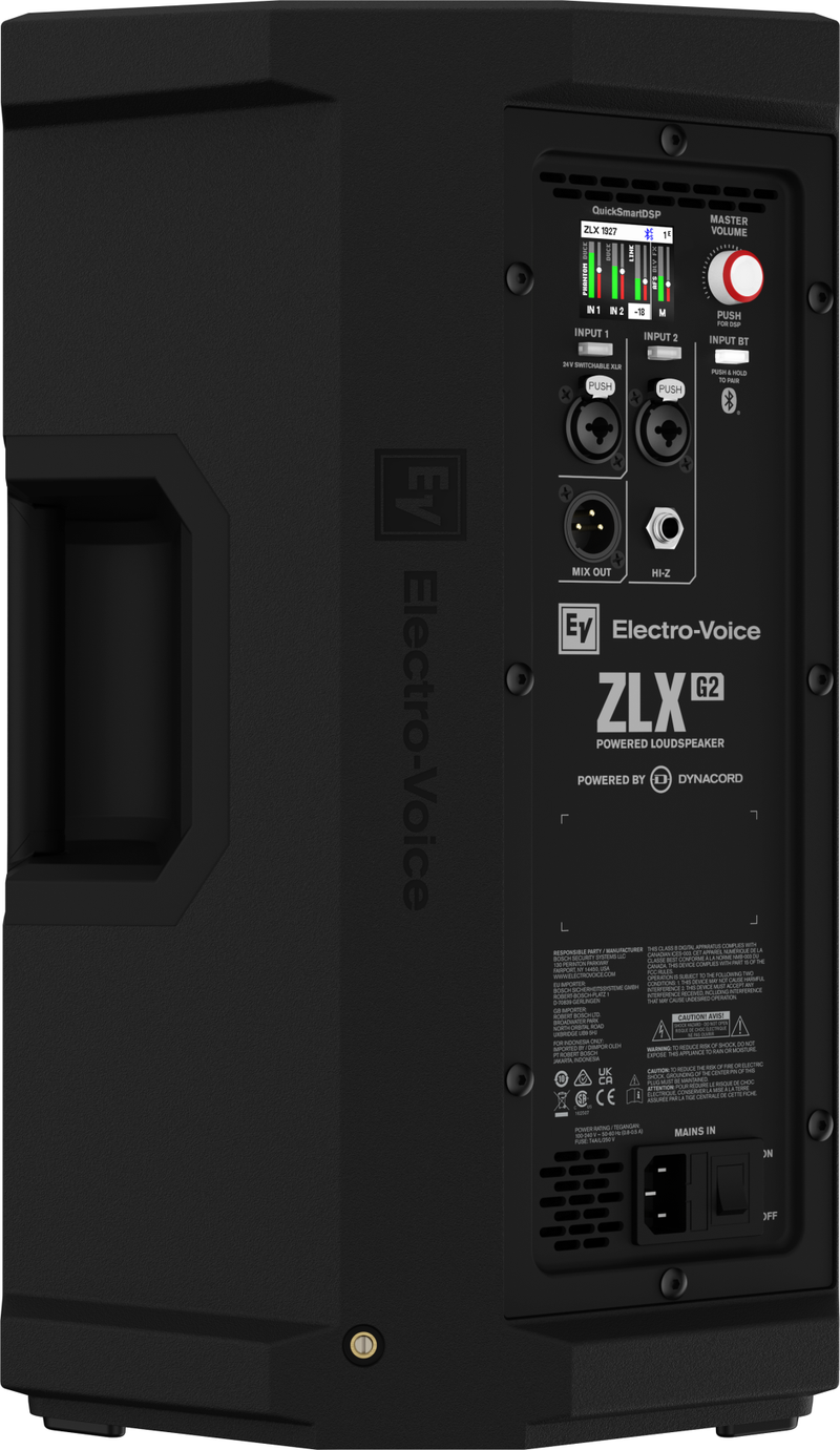 Electro-Voice ZLX-8P-G2 2-Way Powered Speaker - 8"