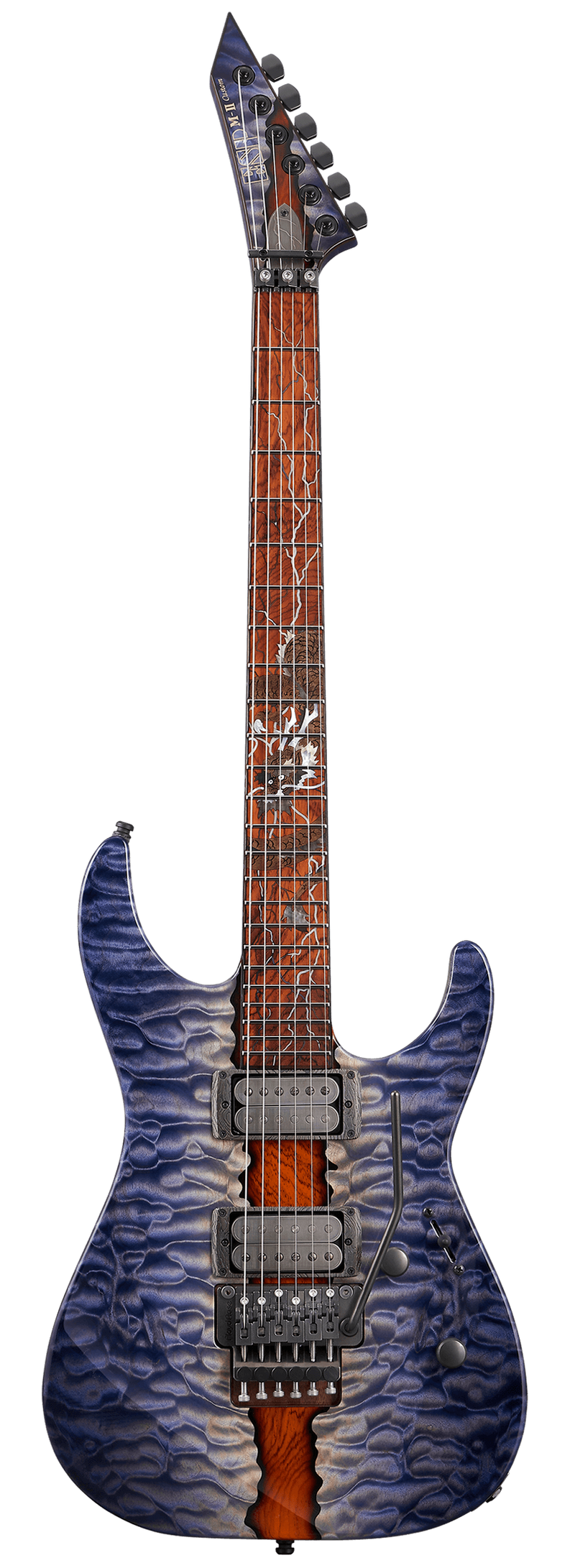 ESP M-II CTM FR Limited Edition 2025 Electric Guitar (See Thru Purple Gradation & See Thru Black Burst / Natural)