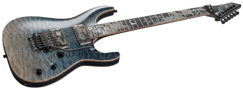 ESP HORIZON-CTM FR Limited Edition 2025 Electric Guitar (Blue Fade / Dark Blue with Blue Grain)