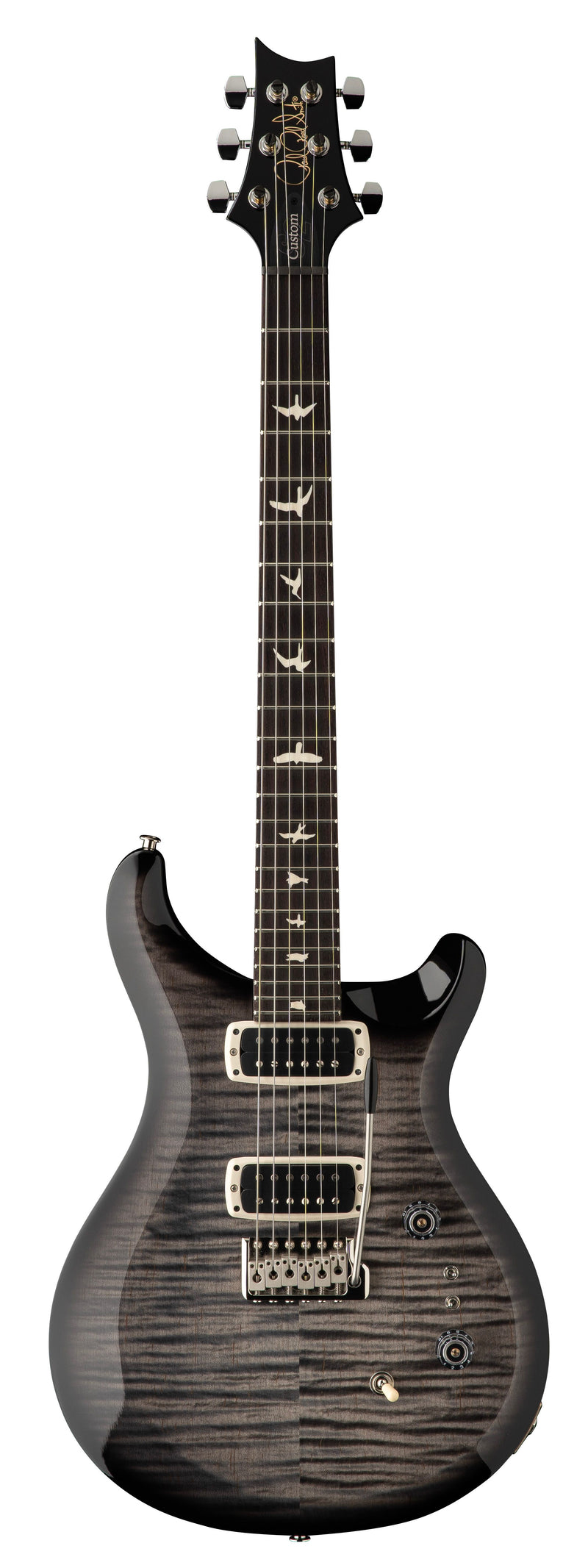 PRS S2 CUSTOM 24-08 Guitare électrique (Faded Grey Black Burst)