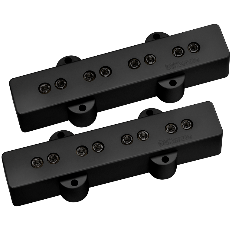 DiMarzio FB2200CA1BK Model J Pickup Set for J Bass (Black)