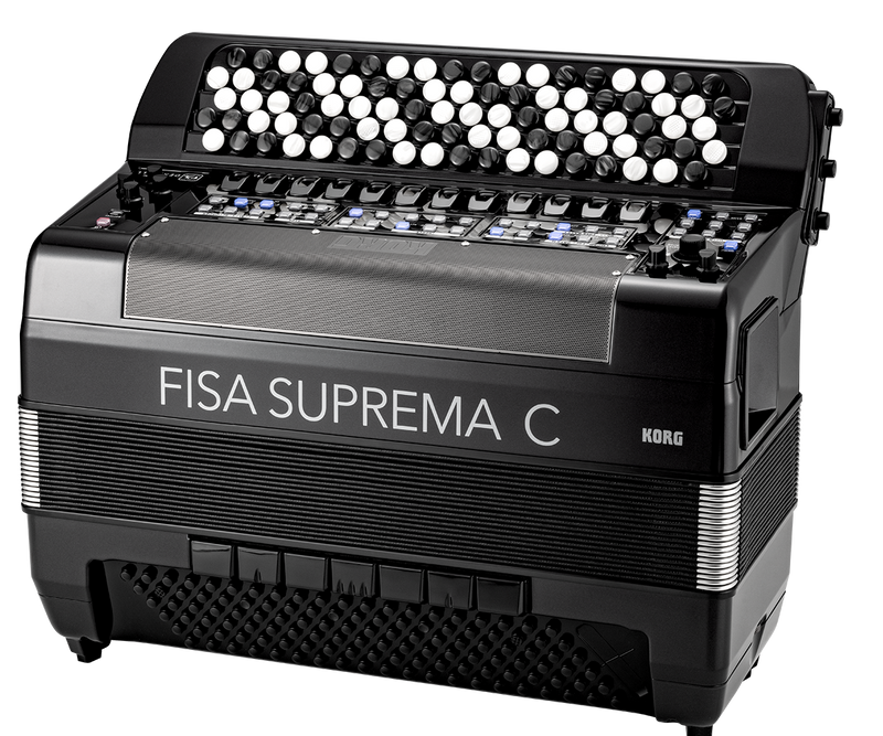 Korg FISA SUPREMA C Compact Accordion With Buttons