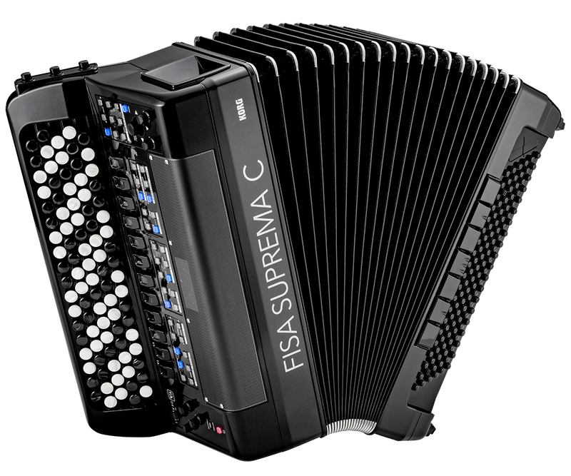 Korg FISA SUPREMA C Compact Accordion With Buttons