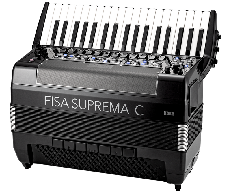 Korg FISA SUPREMA C FISA Compact Accordion With Piano