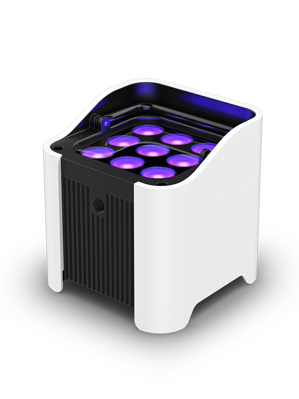 Chauvet DJ FreedomParh9ip Wireless sans fil Hex-couleur LED Uplight avec émetteur-récepteur D-Fi intégré