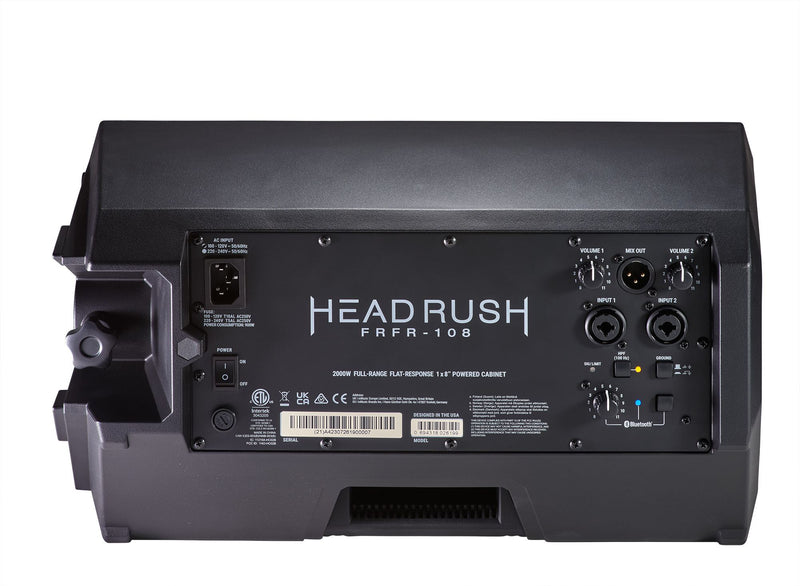 HeadRush FRFR-108 MKII Full Range/Flat Response 1x8 Powered Cabinet