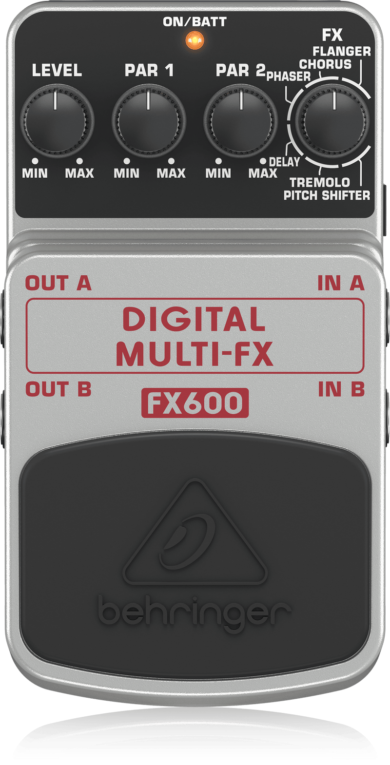 Behringer FX600 Digital Stereo Multi-Effects Pedal (DEMO)