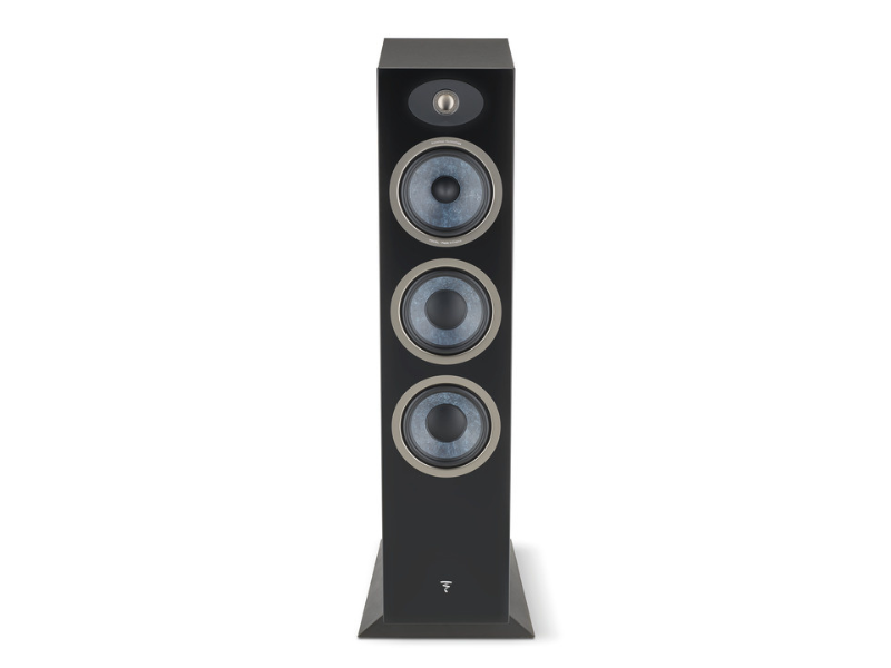 Focal FOAESFO1N30B100 3 Way Floor Standing Loudspeaker (High Gloss Black)