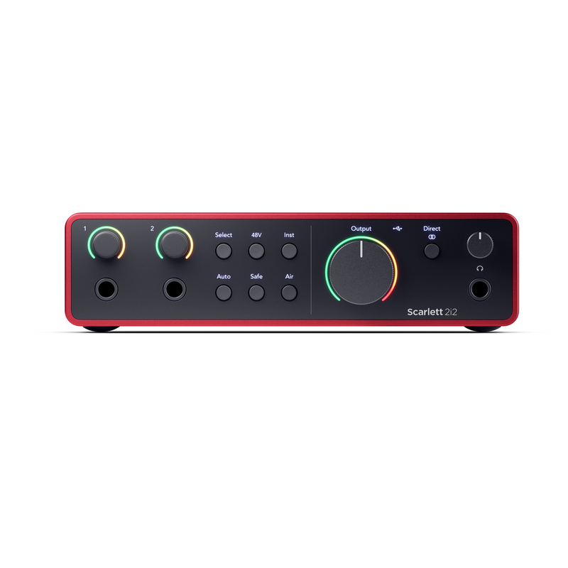 Focusrite SCARLETT 2i2 STUDIO Audio Interface - 4th Gen