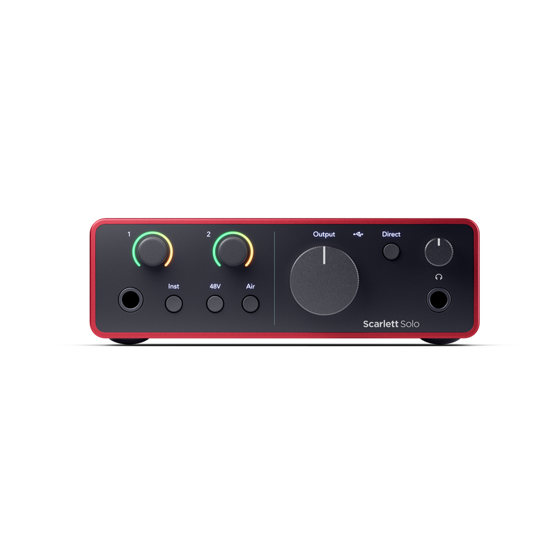 Interface audio Focusrite SCARLETT SOLO 2 entrées 2 sorties - 4e génération