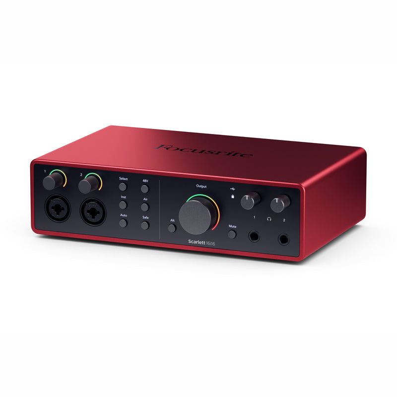 Focusrite Scarlett 16i16 4th Gen 16 In / 16 Out USB Audio Interface