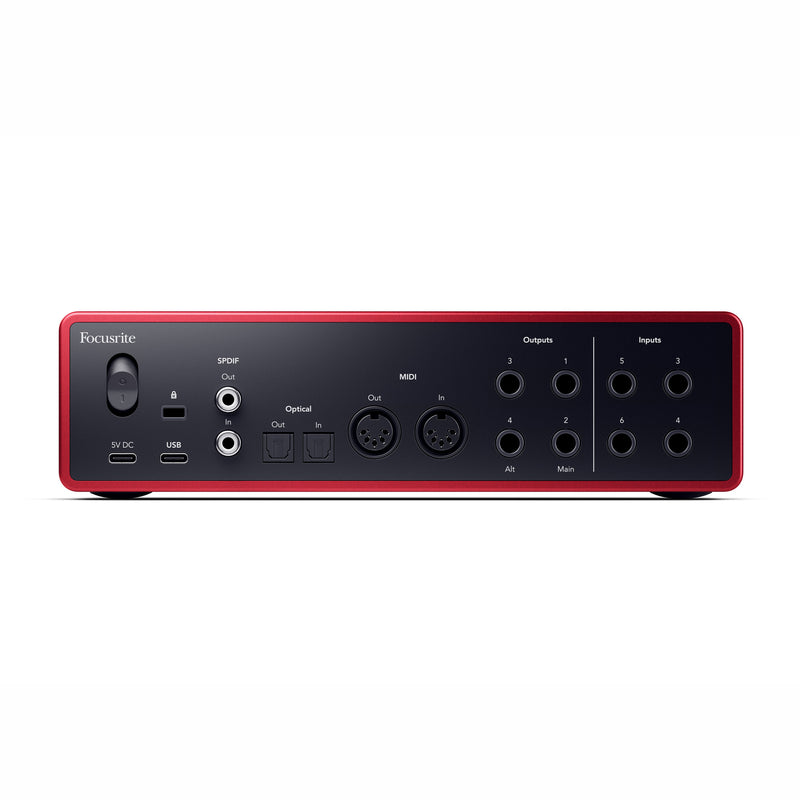 Focusrite Scarlett 16i16 4th Gen 16 In / 16 Out USB Audio Interface