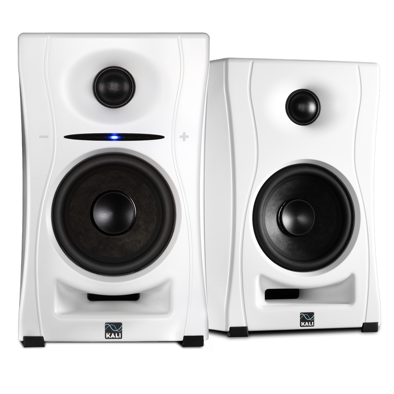 Kali Audio LP-UNF Ultra-Nearfield Studio Monitor (Pair, White) - 4"