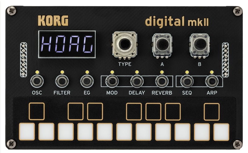 Kit de synthétiseur numérique DIY Korg Nu:Tekt NTS-1 MKII