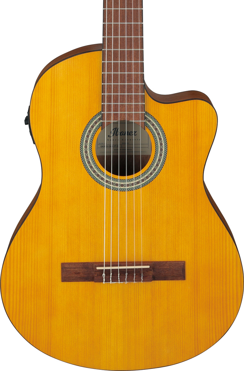 Ibanez GA3ECEOAM Classical Guitar (Open Pore Amber)