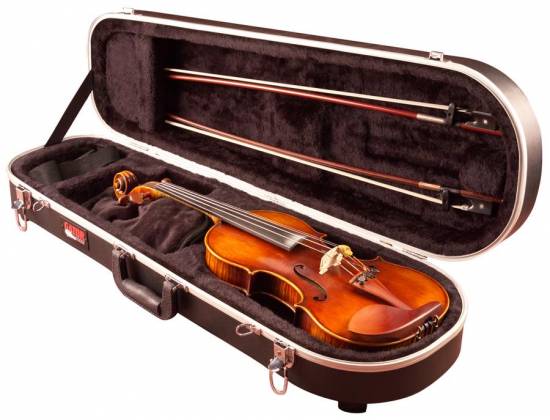 Gator GC-VIOLIN-4QTR Étui moulé de luxe pour violon pleine grandeur