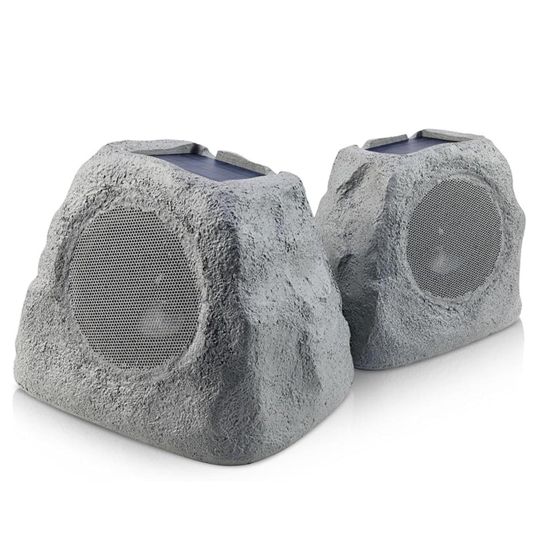 Gemini GHRK-500LTMS-PR Outdoor Solar Rock LED Bluetooth Speakers