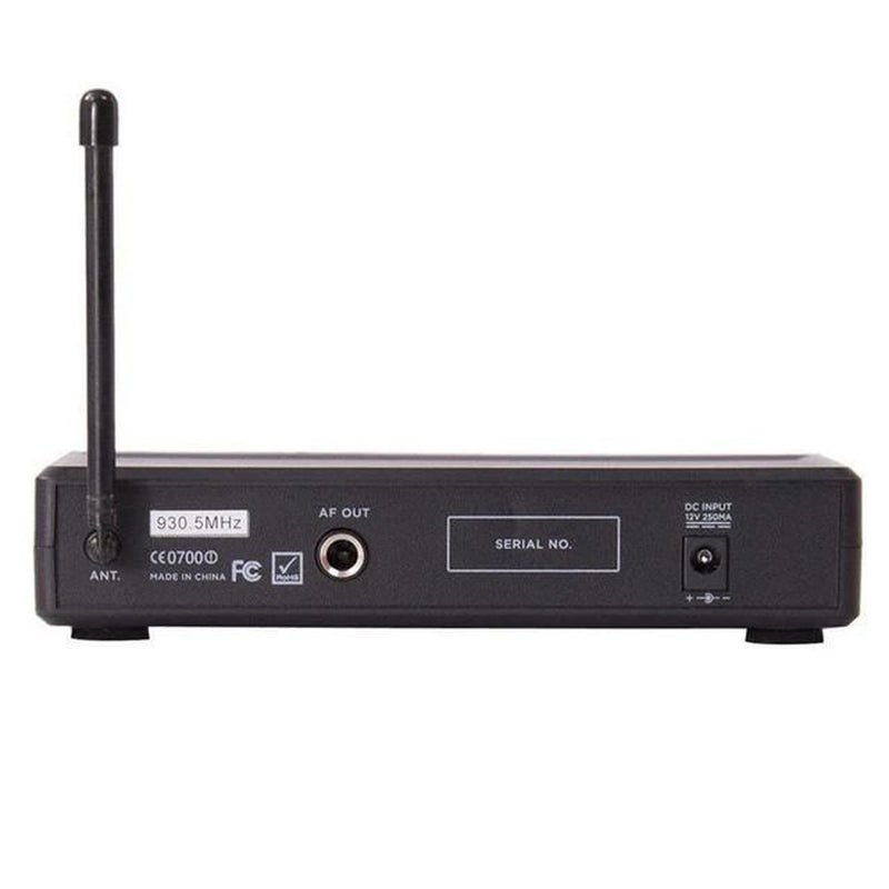 Gemini UHF-01M-F2 Single Channel UHF Wireless Handheld Microphone System - 521.5MHz