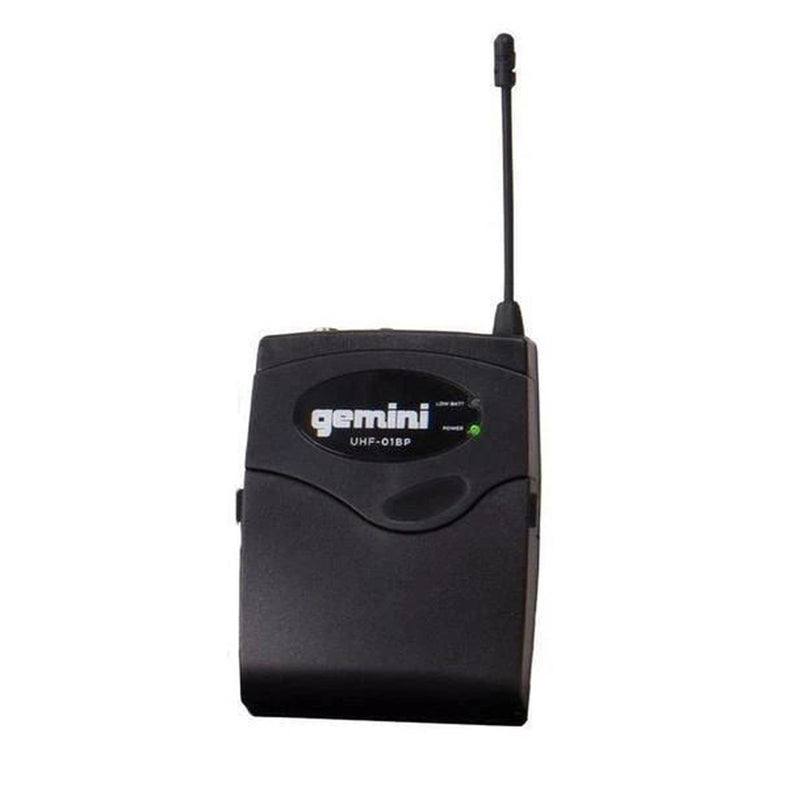 Gemini UHF-02HL-S34 Dual Channel UHF Wireless Headset/Lavalier Microphone System - 533.7-537.2MHz