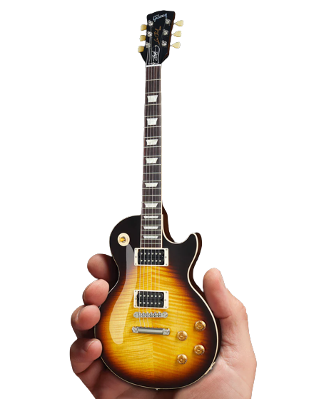 Axe Heaven GG-127 Slash Gibson Les Paul Standard 1:4 Scale Mini Guitar Model (November Burst)