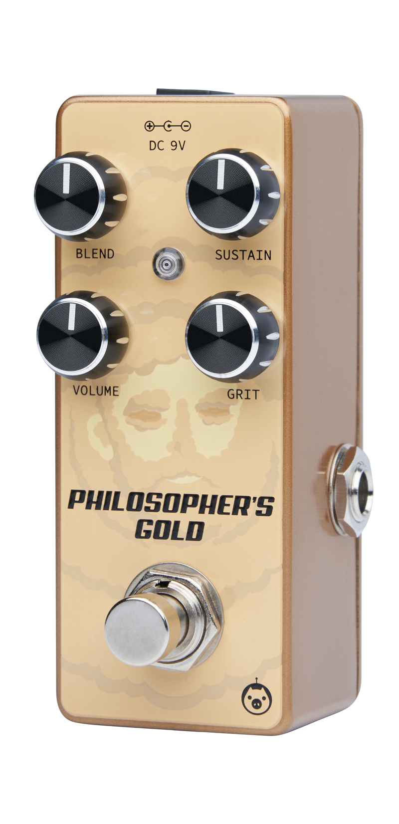 Pigtronix PHILOSOPHERS GOLD Sustain/Distortion Pedal