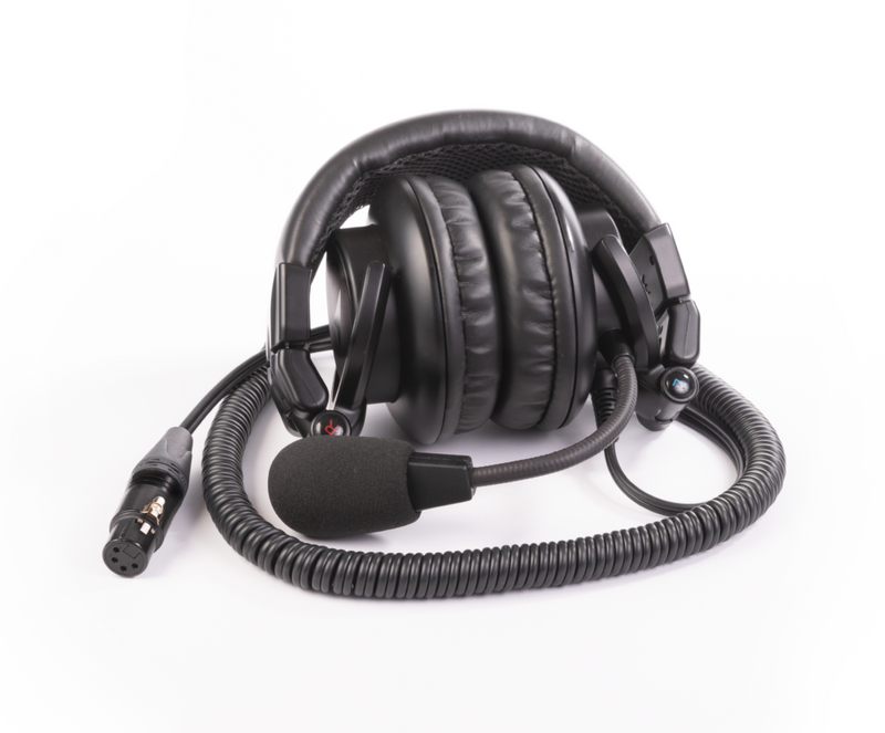 Green-Go HS200D Double Ear XLR4 Headset