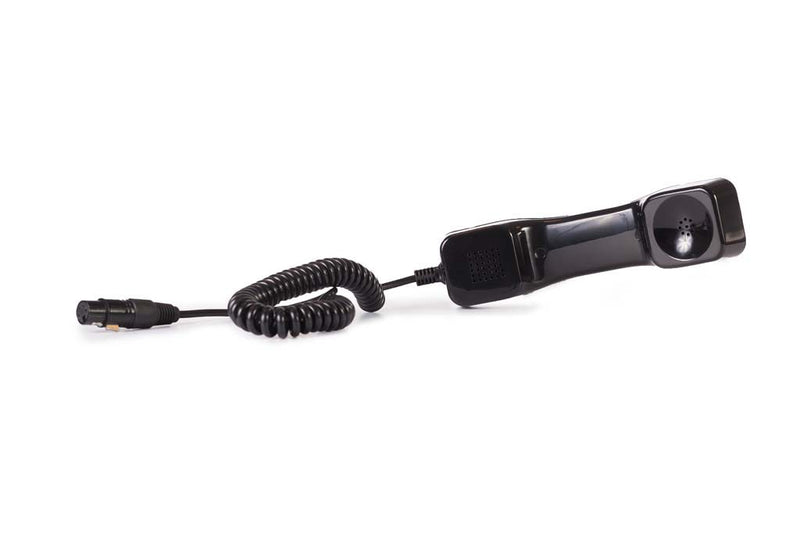 Green-GO GGO-GHSA05 Telephone Style Handset Coiled Cable with XLR4 Connection