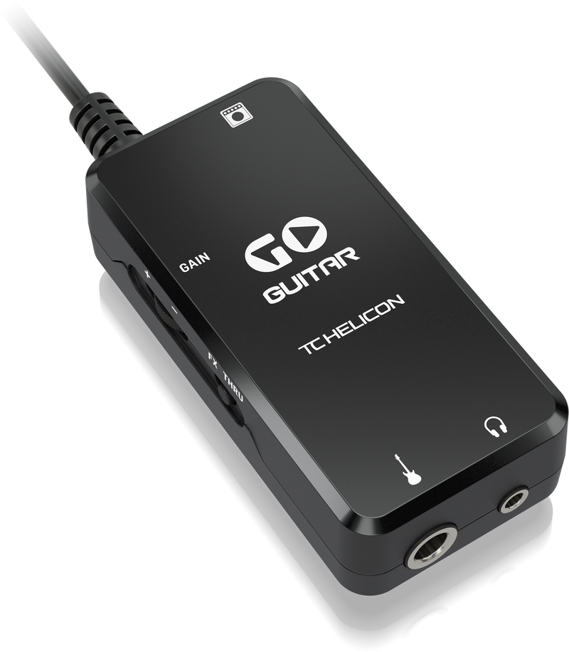 TC-Helicon GO GUITAR Interface de guitare portable pour appareils mobiles