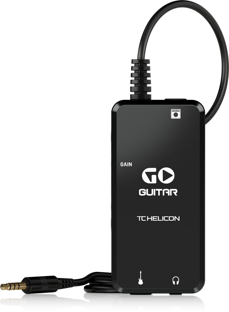 TC-Helicon GO GUITAR Interface de guitare portable pour appareils mobiles