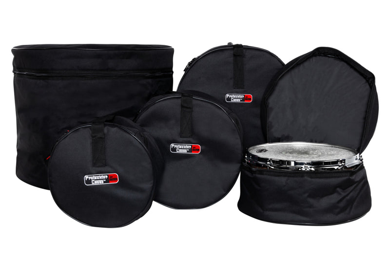 Gator JAZZ FUSION Ensemble de Batterie Gigbag (Pack de 5)