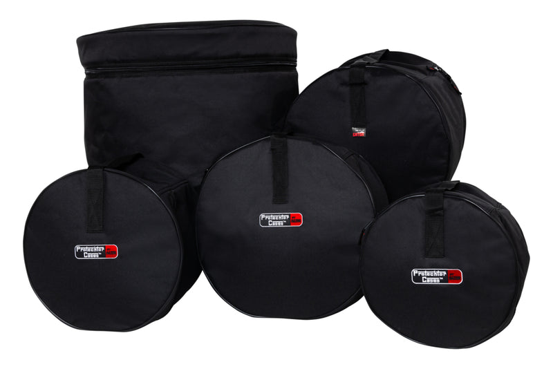 Gator JAZZ FUSION Ensemble de Batterie Gigbag (Pack de 5)