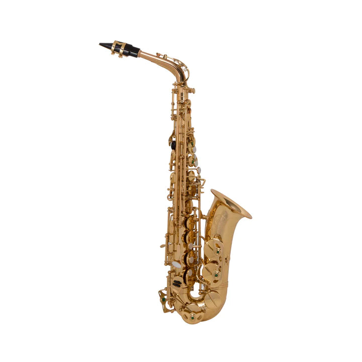 Saxophone alto Grassi GR ACAS700GLS en Mib laqué or (série Academy)