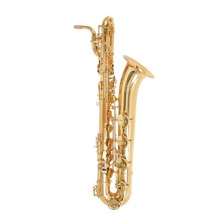 Saxophone baryton Grassi GR ACBS800 en Mib laqué or (série Academy)