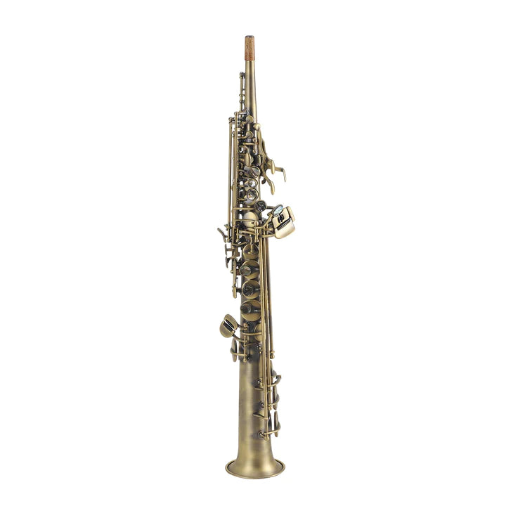 Grassi GR ACSS200BR Saxophone soprano en Sib Vintage Jazz Bronzed (Série Academy)