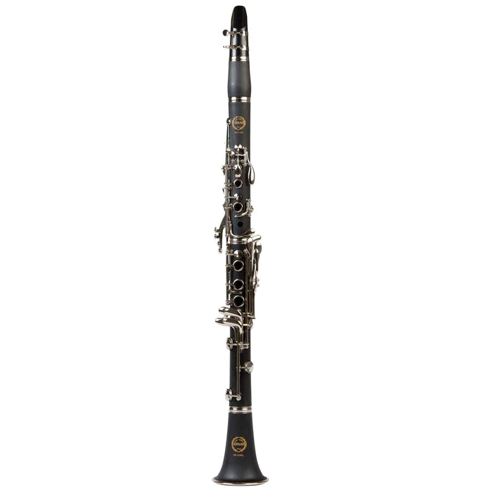Grassi Clarinet GR CL200L Clarinet in Bb 18 Keys ABS Master Series (Body Wood Like Finish Black)