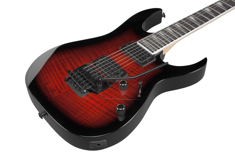 Ibanez GIO RG Series Electric Guitar (Transparent Red Burst)