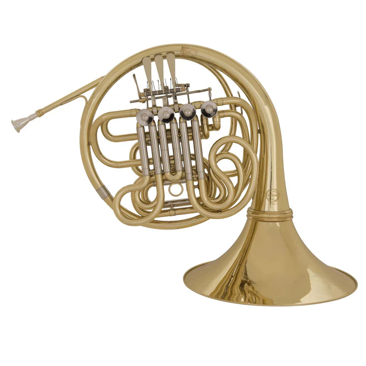 Grassi GR SFH850 Double French Horn in F/Bb School Series (Yellow Brass Lacquered)