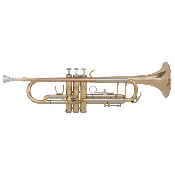 Trompette Grassi GR TR410 en série Master Bb-C (tuyau de plomb couleur cuivre laqué)