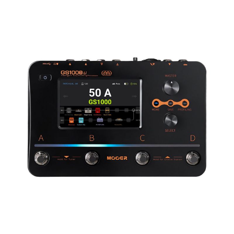 Mooer GS1000LI Intelligent Multi Effects Pedal With Built-in Battery