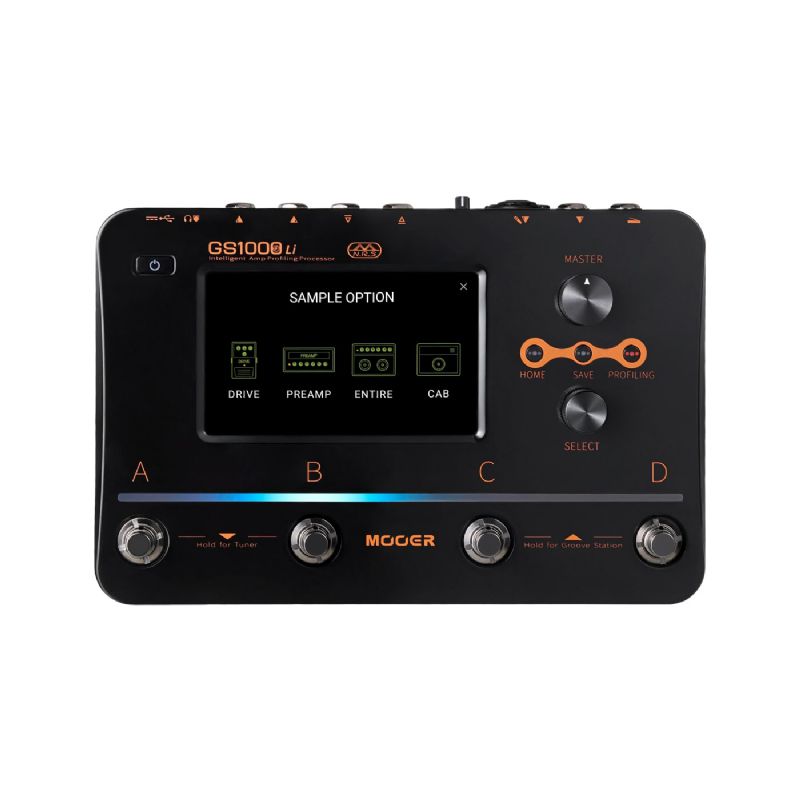 Mooer GS1000LI Intelligent Multi Effects Pedal With Built-in Battery