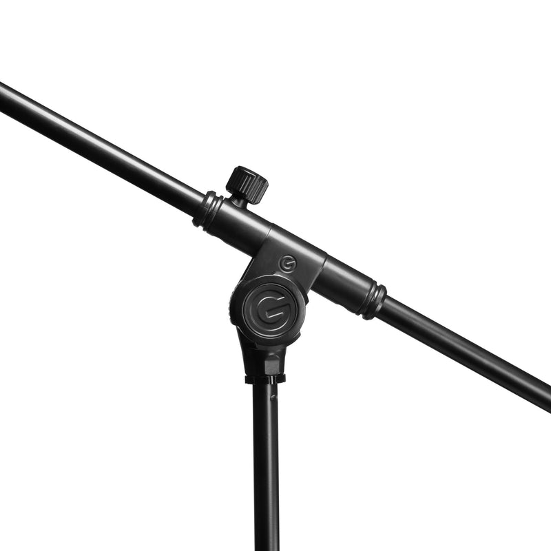 Gravity GR-GTMS2222 Touring Short Microphone Stand with Base and 2 Point Adjustable Boom