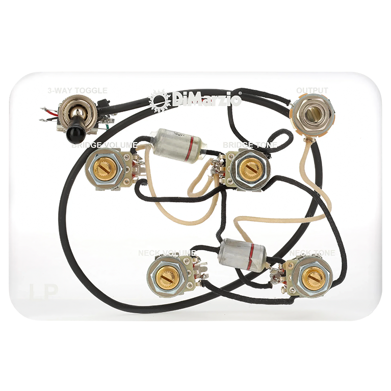 DiMarzio GW2103 Les Paul® Push/Pull Wiring Harness