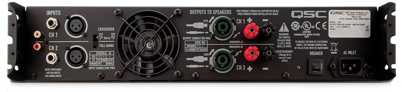 Amplificateur de puissance QSC GX3 à 2 canaux -300 watts / 8 ohms