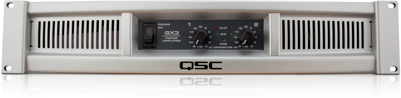 QSC GX3 2 Channel Power Amplifier -300 Watts/ 8 Ohms