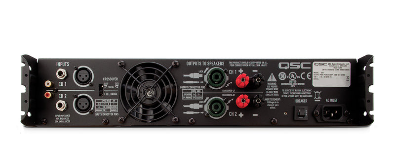 QSC GX5 2 Channel Power Amplifier -500 Watts/ 8 Ohms