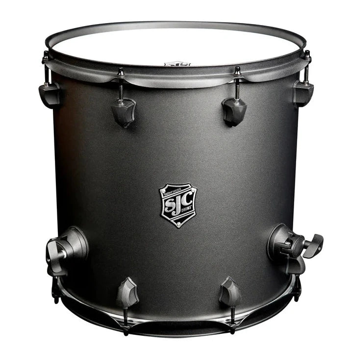 SJC Drums PFFT1414FBGGW Pathfinder Series Tom au sol 14" x 14" (Galaxy Grey Black)