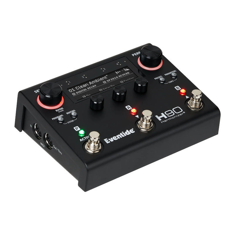 Eventide H90 DARK HARMONIZER Multi-FX Pedal With 62 Studio-Quality Effects